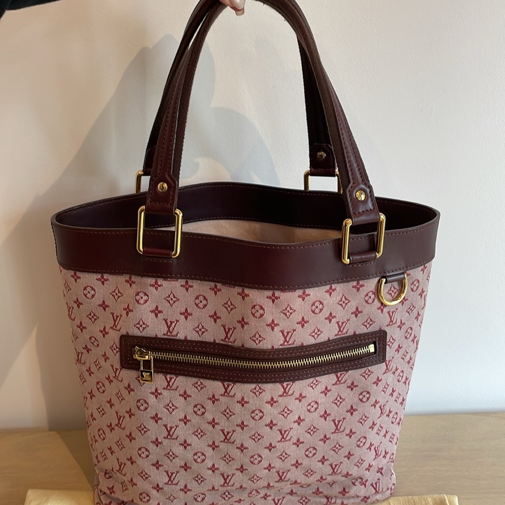 Louis Vuitton Lucille GM monogram mini lin